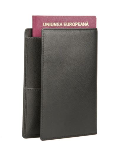 כיסוי דרכון מעור נאפה 13.5x10 ס