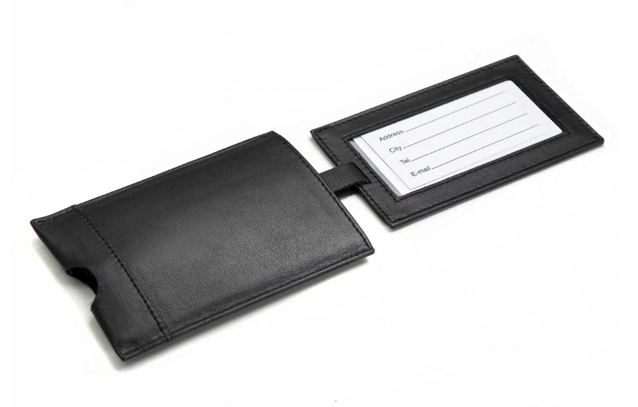 תג מזוודה יוקרתי 11x7.5 ס