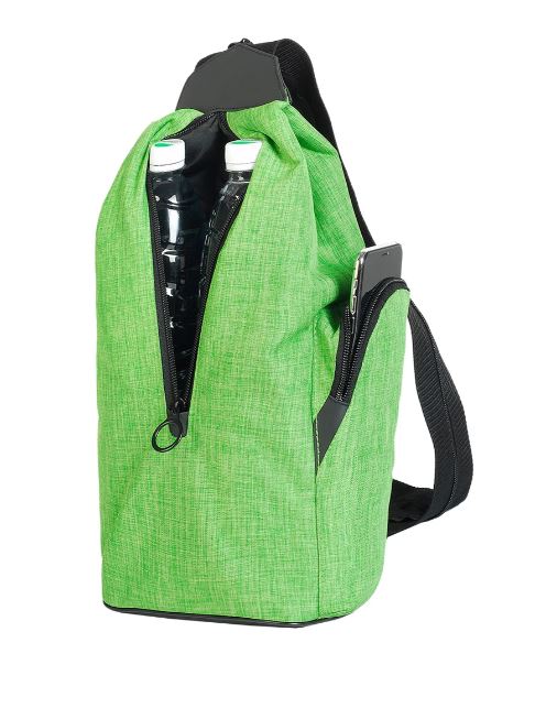 אילות - מנשא גב לנשיאת 2 בקבוקים. 
תיק לנשיאה של 2 בקבוקים בגודל 1.5 ליטרים.
כיס צד לחפצים אישיים.
תיק מרופד ומבדד לשמירת טמפרטורה.
רצועה לנשיאה על הכתף או לנשיאה כתיק גב.