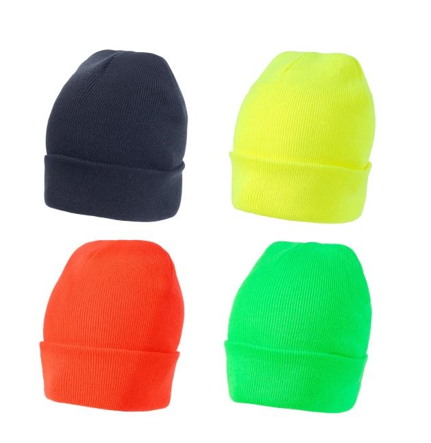 ביני - כובע גרב מחמם. 
כובע אקרילן אלסטי ונוח במרקם נעים.
הכובע מבודד ומשמר חום לימי החורף בצבעי נראות גבוהה. הכובע מספק עוד שכבת הגנה לעובד ומבליט את הנראות שלו בשטח.
100% אקרילן.