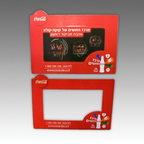 מסגרת מגנטית לתמונה בהפקה אישית.
הצמדת תמונה בגודל 15x10 ס