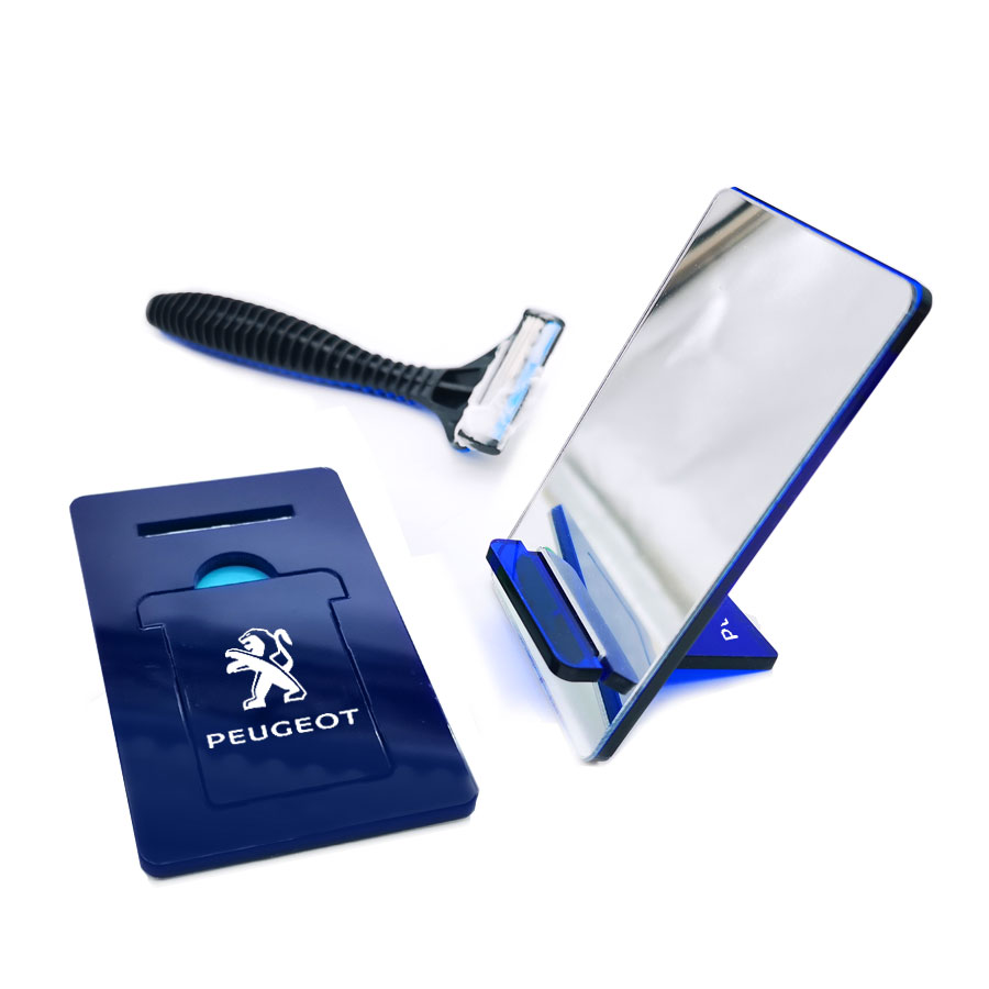 מראה טו גו 8.5x5.5x0.4 ס”מ. 
עשויה פלסטיק 3 מ