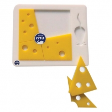 משחק לתפוס את הגבינה
המשימה היא לארוז את העיגול האדום בתוך המסגרת יחד עם חמשת החלקים. כלומר, המטרה לנסות להכניס את העיגול האדום למגש הצפוף.  
מגיע שטוח להרכבה עצמית ע”י הלקוח.
נכנס למעטפה.
חומרים: פרספקס צבעוני. 

