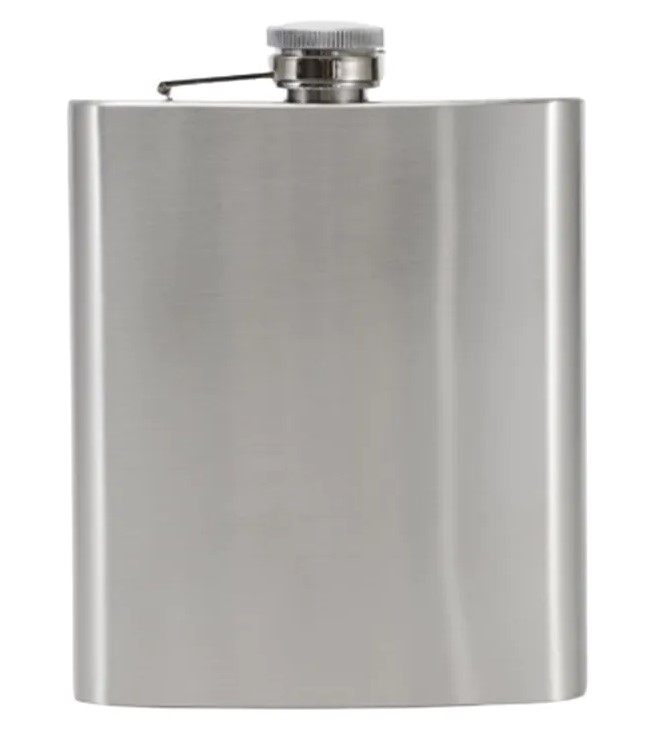 פלאסק ענק בנפח 18 אוז - 540 מ”ל.
עיצוב יוקרתי ומהודר. 
מידות: אורך – 17 ס”מ (כולל הפקק), רוחב – 12.5 ס”מ, עובי – 2.7 ס”מ. 