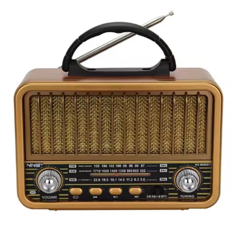 רדיו רטרו בלוטוס 19.7x14.5 ס