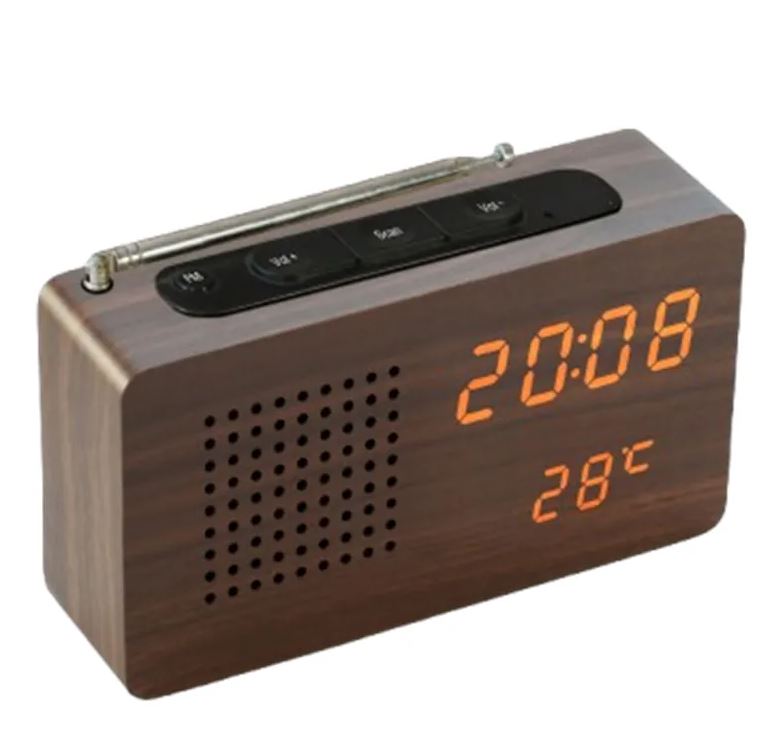 רדיו שעון מעורר LED מידות 16.6x8.8 ס