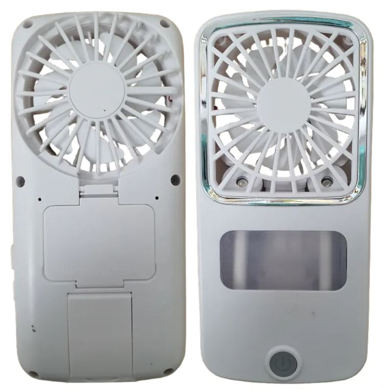 מאוורר מתיז מים אישי, נטען USB – עוצמתי ונכנס לכיס. 
עוצמה מפתיעה  - מספק זרימת אוויר חזקה במיוחד, עם אפקט ערפל מקרר שמוריד את הטמפרטורה ברגע. 
3 דרגות עוצמה – שליטה מלאה בהתאם לצורך. 
ריסוס מים מובנה. 
נטען ב-USB – טעינה נוחה ומהירה מכל מטען או סוללה ניידת. בלי סוללות ובלי כאב ראש. 
טעינה אחת מספיקה לעד 12 שעות שימוש. 