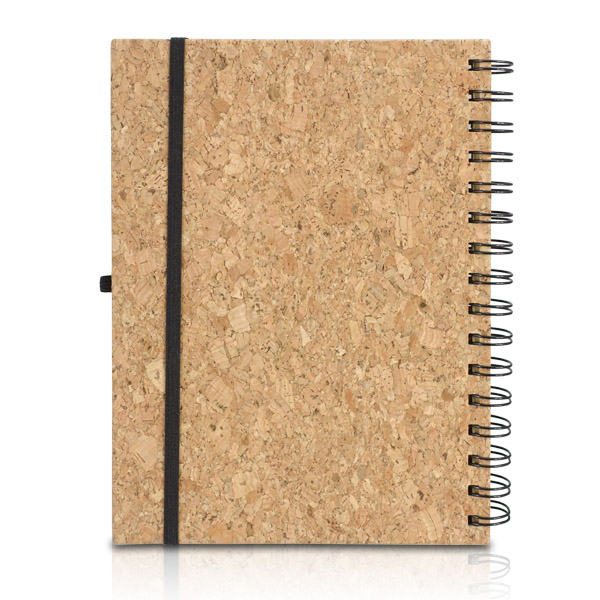 קניה - מחברת ספירלה A5 אקולוגית, 100 דפי שורה.
כריכה בגימור שעם טבעי.
דפי שורה מנייר ממוחזר.
סגירת גומי ומקום לעט.