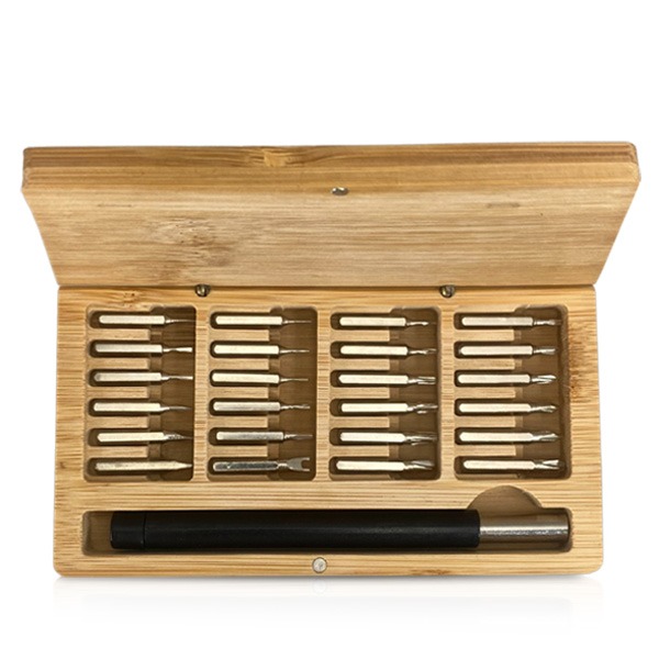 במביט - סט כלים במבוק 15x8x2.5 ס