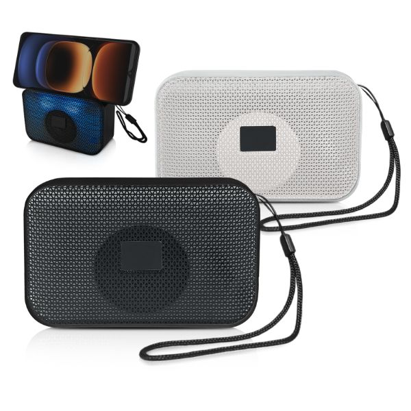 דינמיק - רמקול בלוטוס קומפקטי עוצמתי עם מעמד לסמארטפון 11.5x7.5x4.5 ס