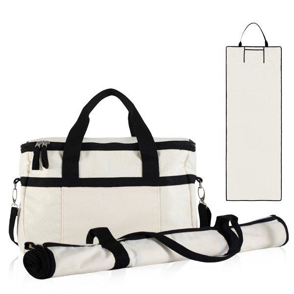 הוואי - סט צידנית משפחתית ולונג מחצלת אקולוגי.
עשוי מכותנה ממוחזרת.
מידות צידנית : 39x28x21 ס"מ. 
מידות מחצלת: 180x70x0.5 ס"מ. 