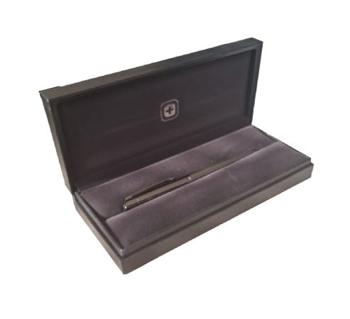 קופסה יוקרתית לעט בודד 19.3x8.3x3.5 ס״מ, דגם POLOSWISS. 