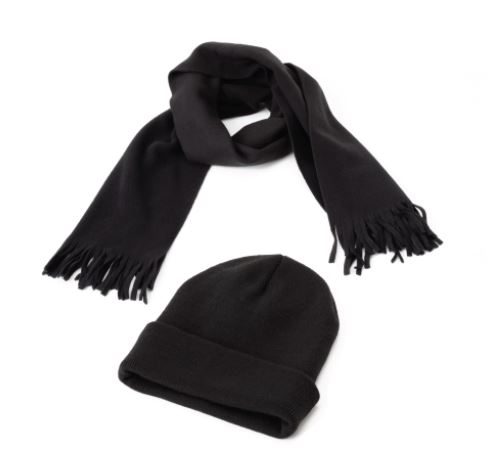 סט כובע וצעיף צמר סינטטי בתיק אל בד.
הסט כולל:
כובע גרב צמר סינטטי עמיד ומחמם במיוחד במידה אוניברסלית.
צעיף צמר 100% פוליאסטר.