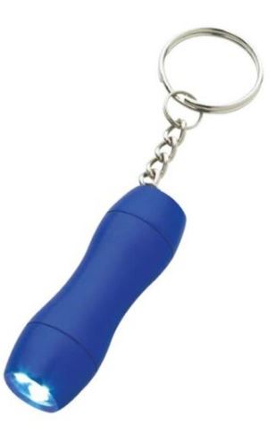 מחזיק מפתחות אלומיניום פנס 3 לדים, כולל סוללות.
אורך 5.5 ס