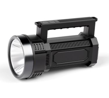 פנס חירום גדול נטען כולל רצועת כתף. 
חיבור USB. 