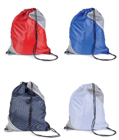 תיק שרוך עם כיסים ורוכסנים 41.3x33 ס