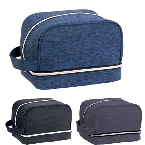 תיק רחצה איכותי גדול בעל 2 תאים.
רוכסני מתכת כפולים.
מידות: 16x17x24 ס