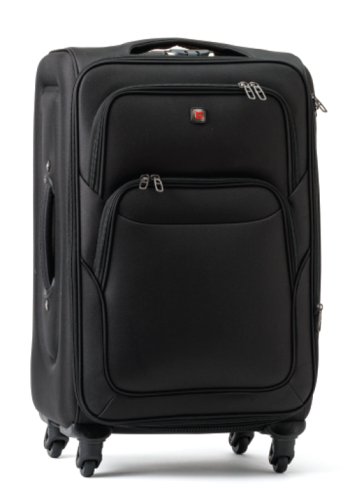 מזוודת טרולי  20 אינץ׳, פולו סוויס מתרחבת בד EVA עמיד במיוחד.
בד EVA קשיח לשמירה על תכולת המזוודה.
רוכסנים איכותיים מידה 8/10.
ידית מספר מצבים.
מנעול מובנה.