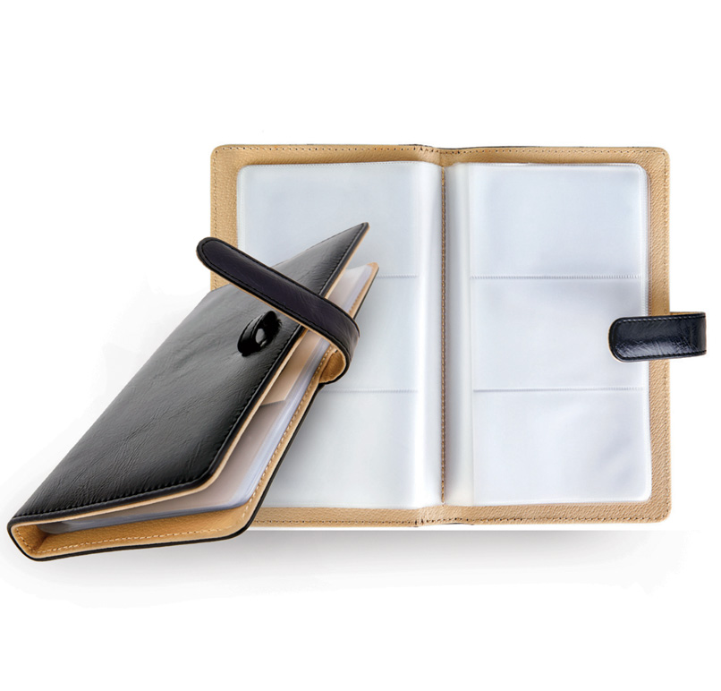 נרתיק לכרטיסי ביקור מעור תעשייתי.
מידות: 220x20 ס