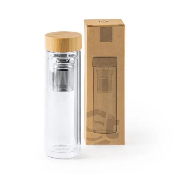 בקבוק זכוכית בורוסיליקט 420 מ