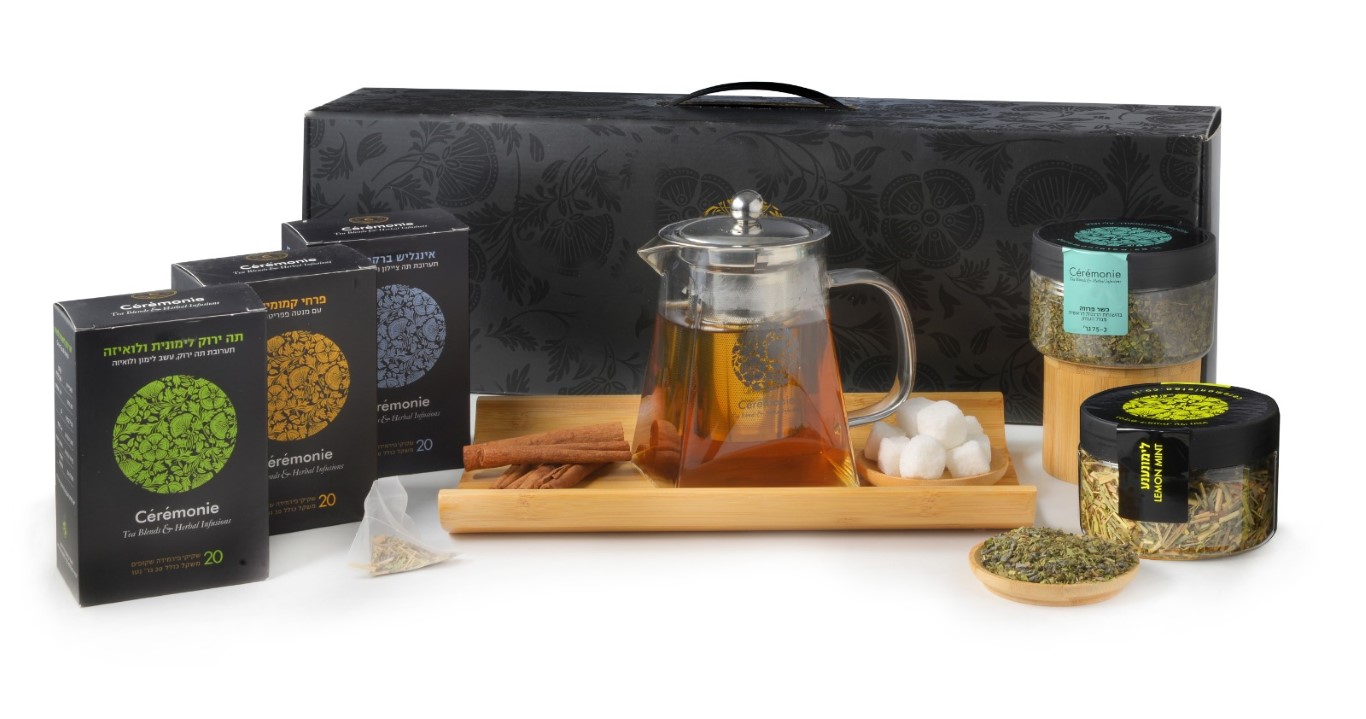 מארז מגלן המכיל: 
קנקן זכוכית סרמוני 750 מ