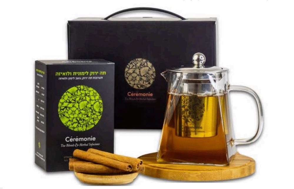 מארז שפירית המכיל: 
קנקן זכוכית סרמוני 500 מ