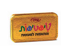 מטיל זהב שוקולד בלגי משובח עם מיתוג אישי.
מידות: 5x3x0.5 ס