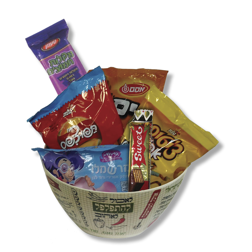 קערת סלט וממתקים - 
קערת סלט עם צ