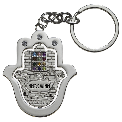 מחזיק מפתחות מהודר בשפה הרוסית.
אורך/גובה: 5 ס״מ. 
חומר: מתכת.
משקל: 0.03 ק״ג.