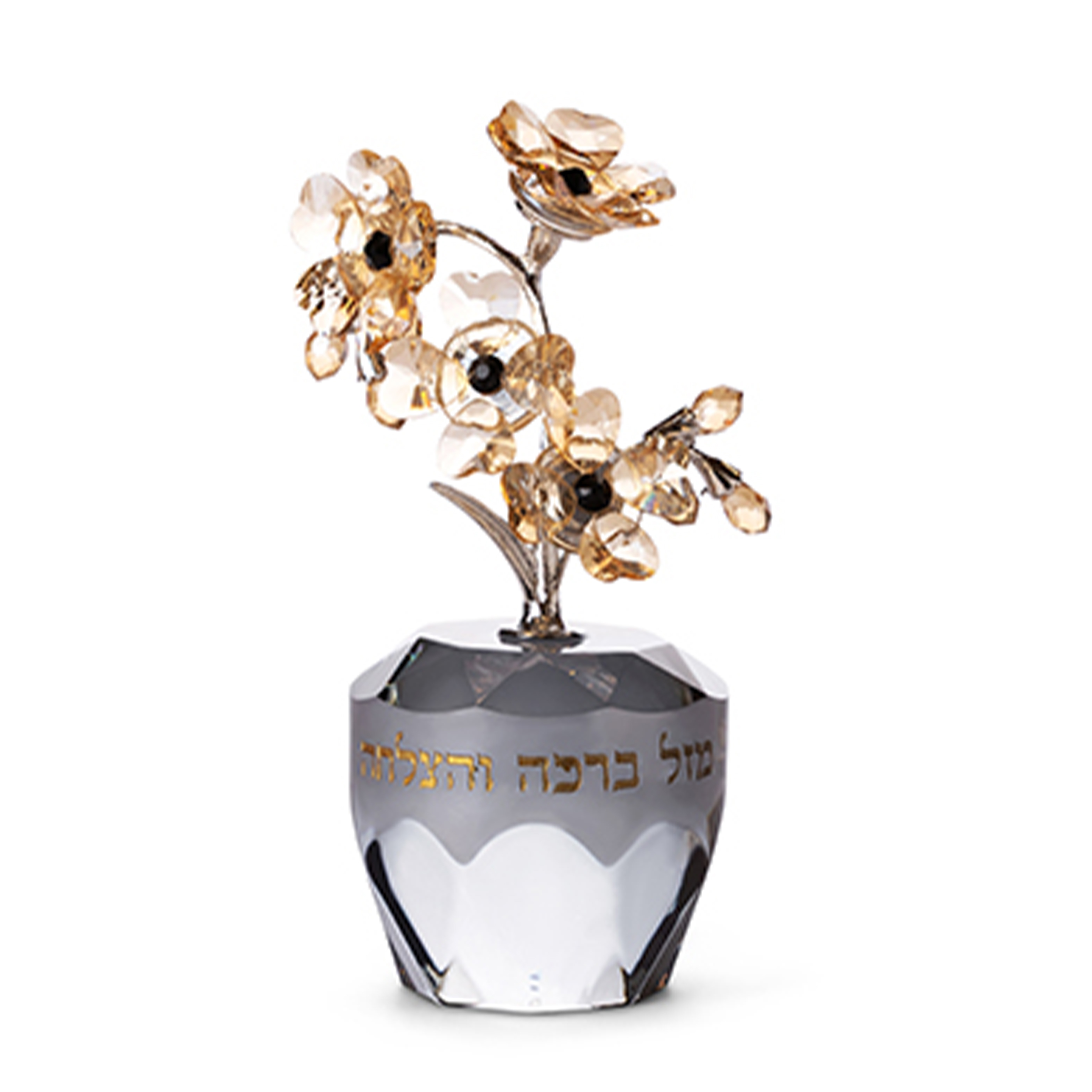 עץ קריסטל ברכה והצלחה. 
אורך/גובה: 11 ס״מ.