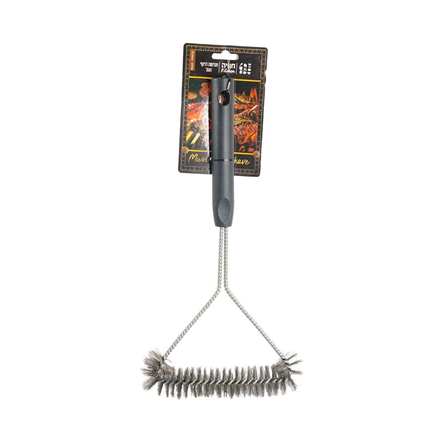 מברשת לניקוי מנגל 30x16x3 ס