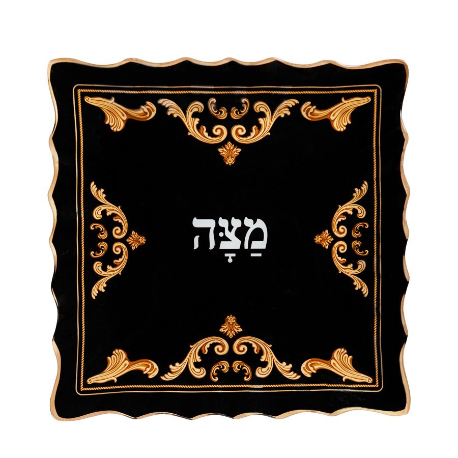 מגש פסח זכוכית מרובע אלגנט 2.4x29.5x29.5 ס"מ. 