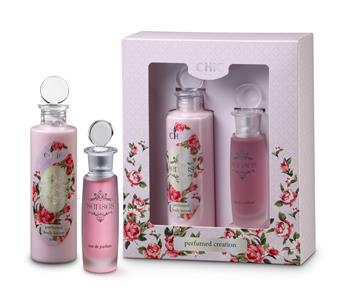 סט בושם ורוד סנסס.
מכיל בושם ותחליב גוף. 